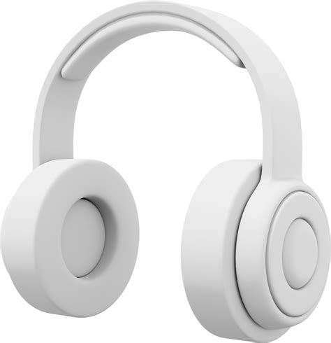 Wireless Headphones Side View White Png Icon On A Transparent