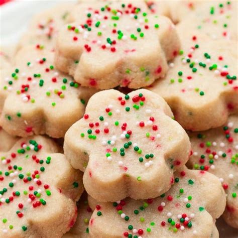 3 ingre nt shortbread cookies. 3-Ingredient Buttery Shortbread Cookies | Best shortbread cookies, Holiday baking, Cookies ...