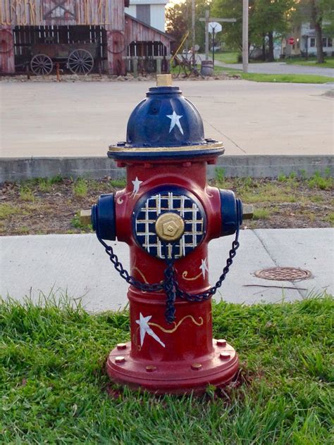 Custom Painted Fire Hydrants Ferne Van