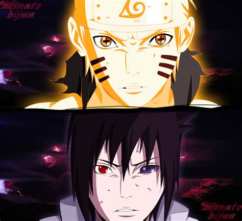 Naruto 696 Naruto And Sasuke By Minatobijuu On Deviantart