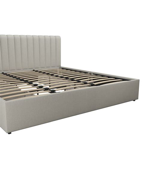 Novogratz Collection Novogratz Brittany Upholstered Bed With Storage