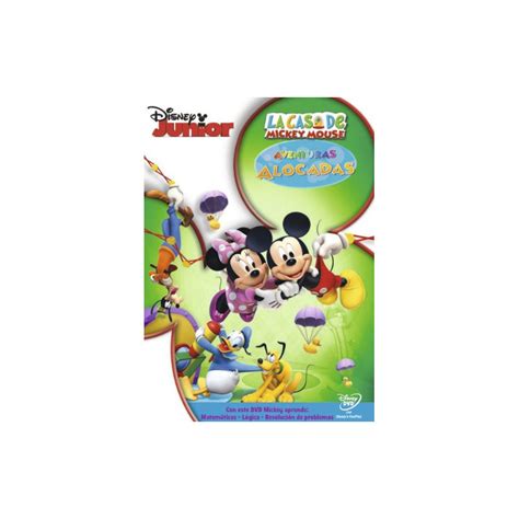 Dvd La Casa De Mickey Mouse Aventuras Alocadas La Casa De Mickey