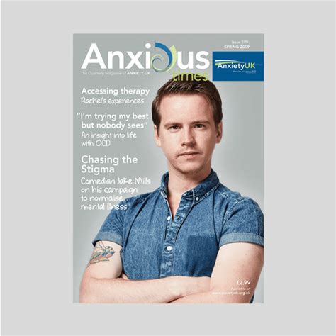 Anxious Times Spring 2019 Instant Download Anxiety Uk
