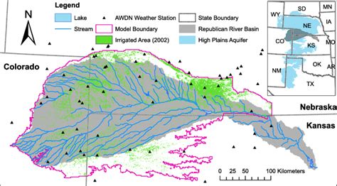 Location Of The Republican River Basin Download Scientific Diagram