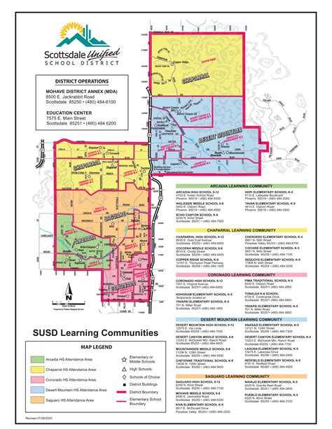 Our Schools District Map
