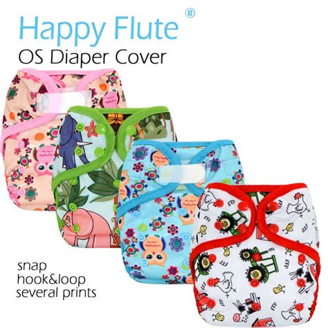 Happy Flute Os Baby Cloth Diaper Cover With Or Without Bamboo Cotton