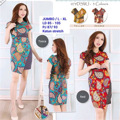 Pasti kamu jatuh cinta, deh! Dress Batik Asimetris : Dress Batik Asimetris Dari Aracelly Choice Di Pakaian Wanita Dress ...