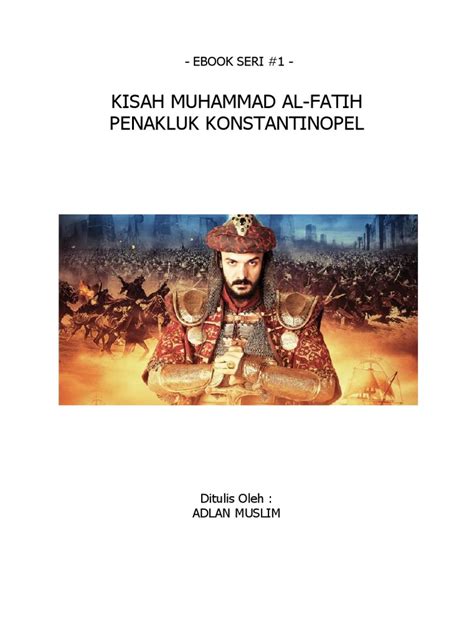 Kisah Muhammad Al Fatih Penakluk Konstantinopel Pdf