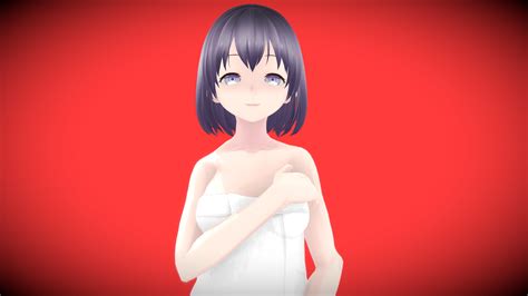 I Made A 3d Model Of Hot Anime Girl Rblender