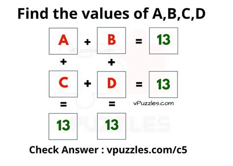 Pin By Vpuzzles On Math Puzzles Maths Puzzles Math Questions Math