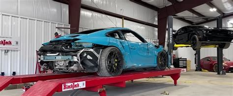 Wrecked Porsche 911 Turbo Restoration Project Is Like Digging A