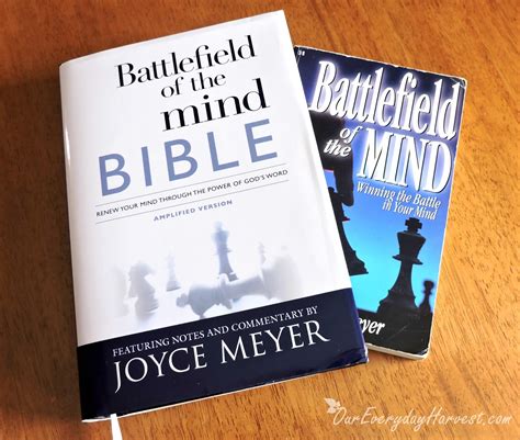 Joyce meyer teaches us how to study the bible. Battlefield of the Mind Bible {Joyce Meyer}: Renew Your ...