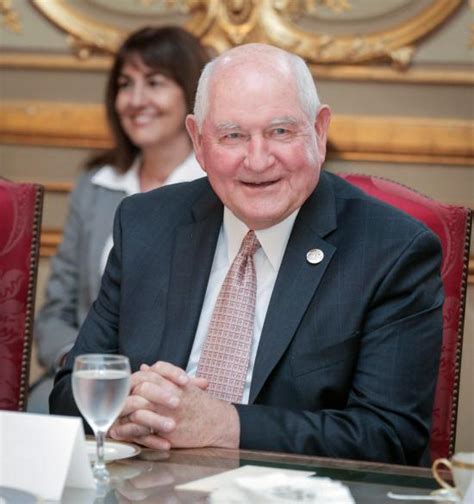 Secretary Of Ag Sonny Perdue Takes A Turn At The Editors Desk