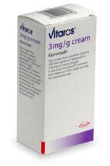 Vitaros Cream For Erectile Dysfunction Dr Fox