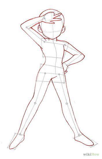 Anime Kids Body Outline Learning A B C