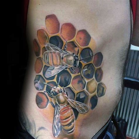 50 Bee Tattoo Designs For Men A Sting Of Ink Ideas Bee Tattoo