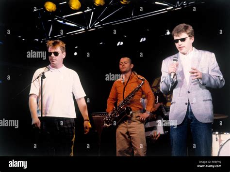 Ska Music Group Madness 1980s Überschrift Madness Stock Photo Alamy