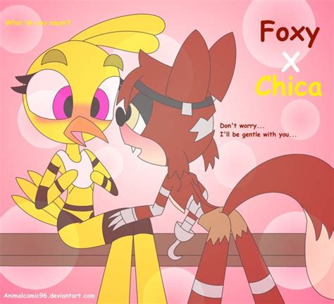 16 Best Images About Foxy X Chica On Pinterest Fnaf