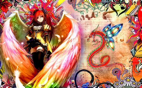Colorful Anime Wallpapers Wallpaper Cave