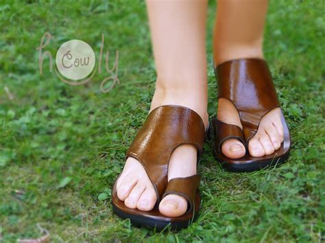 handmade leather sandals brown leather sandals womens etsy