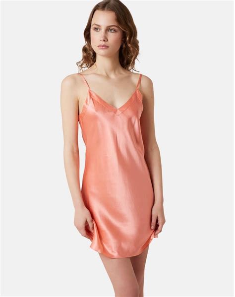 Ginia Pure Silk Luxury Chemise Lily Whyte Lingerie