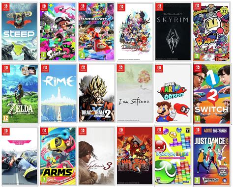 Nintendo Switch Games I Put Some