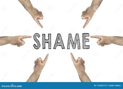 Blaming You Online Or Public Shaming Concept Hands Pointing To Text