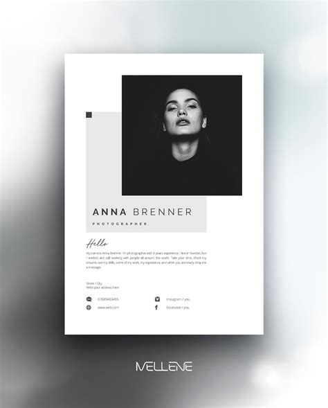 Resume Template 5 Page Cv Template Cover Letter Instant Etsy