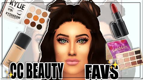 Sims 4 Beauty Cc Favorites Youtube