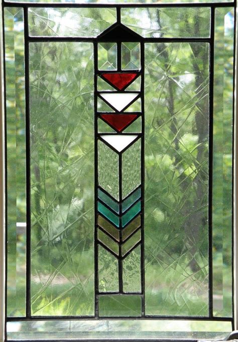 Stained Glass Prairie Style Patterns Glass Designs