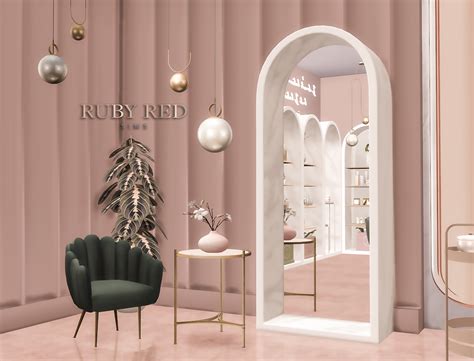 Sims 4 Wellness And Beauty Spa Center Cc Set Free Ruby Red Sims
