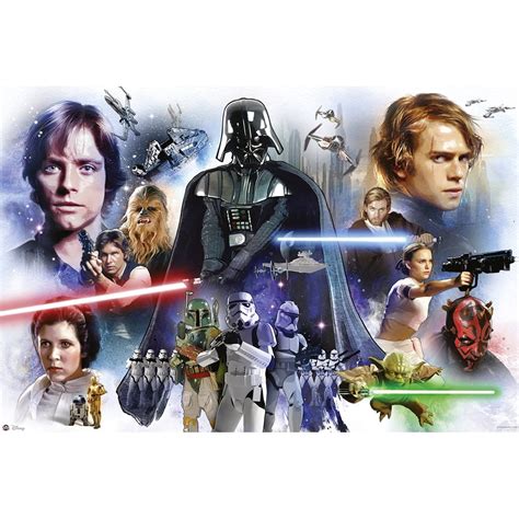 Star Wars Episode I Ii Iii Iv V And Vi Anthology Ii Movie Poster