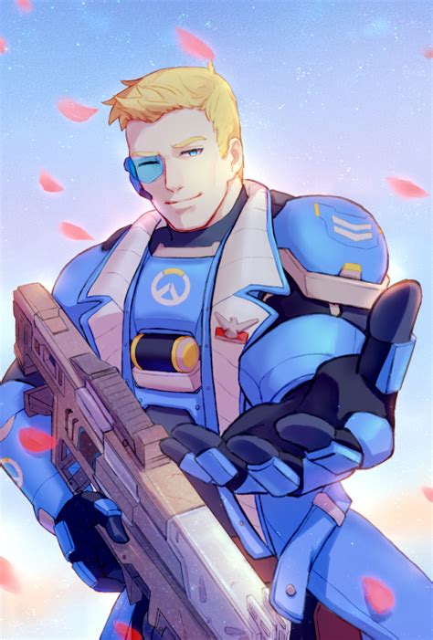 Soldier 76 And Strike Commander Morrison Overwatch And 1 More Drawn