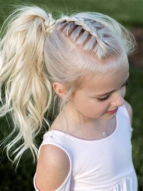 12 Cute And Smart Ponytails For School Girls Hairstylecamp