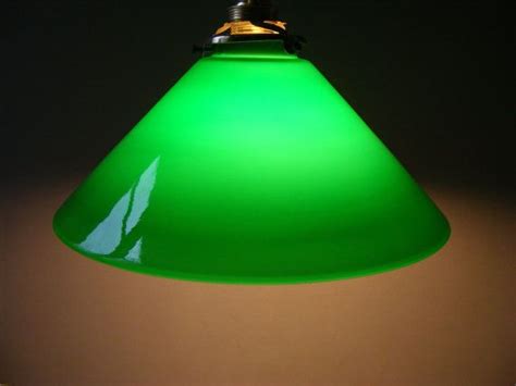 Antique French Green Opaline Glass Ceiling Light Lampfrom The Etsy Glass Ceiling Lights
