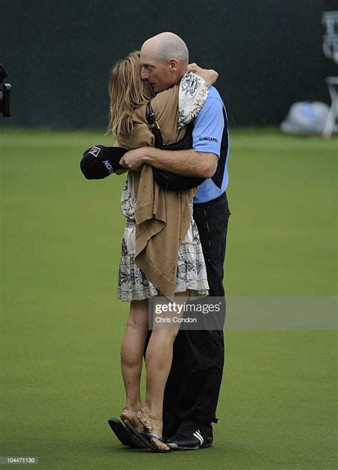 Jim Furyk Celebrates With His Wife Tabitha After Winning The Tour News Photo Getty Images
