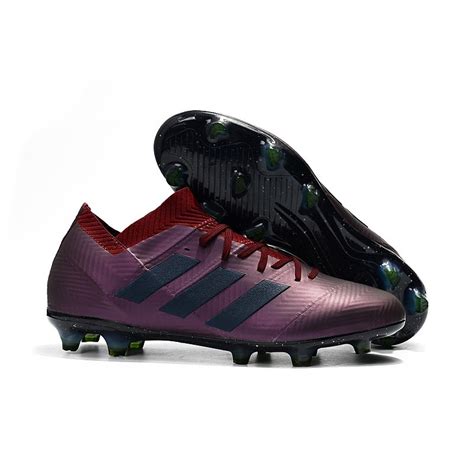 Adidas Nemeziz Messi 181 Fg Soccer Cleats Purple Black