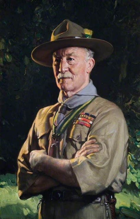 Lord Baden Powell 18571941 As World Chief Scout Olheiros Robert