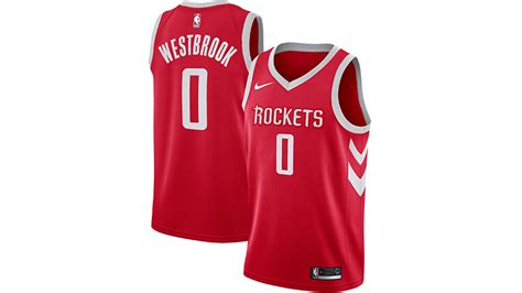 Russell Westbrook Rockets Jersey And Gear 2019
