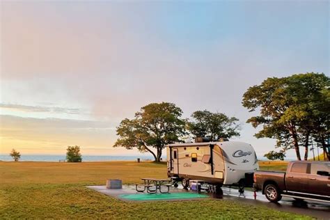 9 Up Campgrounds In Michigan State Parks Great Lakes Camping In The