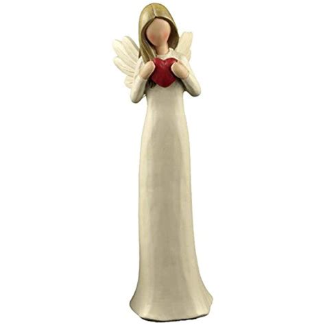 Ennas Angel Ts 748 H Cream Inspirational Angel Figurine With Love