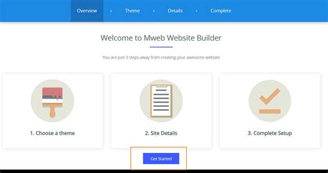 Build And Manage Your Website With Mweb Sitebuilder