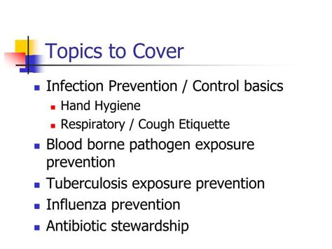 Ppt Infection Prevention Powerpoint Presentation Id5631607