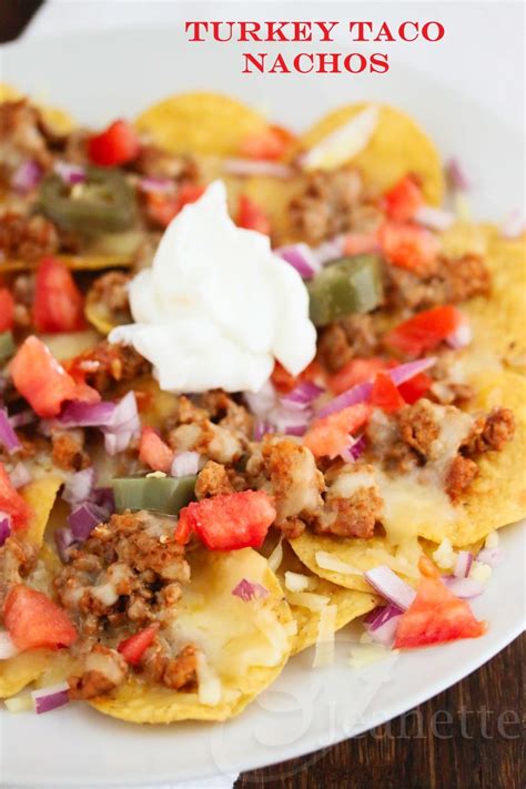 This recipe is super easy, is bursting with flavor, and best of all. Loaded Turkey Taco Nachos Recipe
