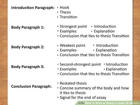 How To Write An Essay In Under 30 Minutes 10 Steps