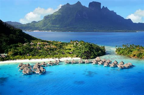 Tahiti Aerial View Go Travel