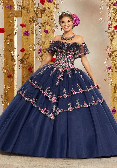 Embroidery Quinceañera Ballgown By Morilee Morilee Style 34004 Mexican Quinceanera Dresses