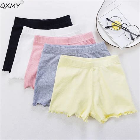 Baby Girls Safety Shorts Candy Color High Elasticity Briefs Shorts Kids