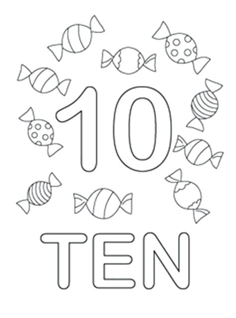 You could also use these printables as number coloring pages and have your children color them in with markers or paint. Number Coloring Pages 1 10 at GetColorings.com | Free printable colorings pages to print and color