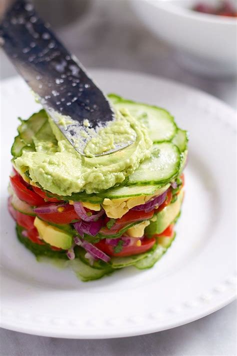 Make These Adorable Mini Salad Cakes For Your Next Potluck Veggie